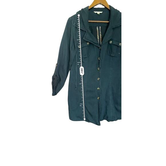 Cabi Blue Jacket L Gorpcore Preppy Y2K Quiet Luxury Whimsigoth - Picture 4 of 5